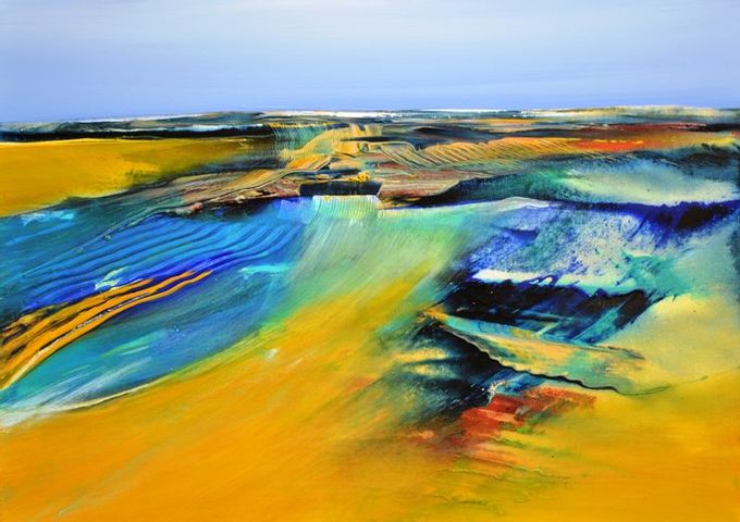 Acrylmalereikurs "Von Idee und Experiment zur Landschaft"